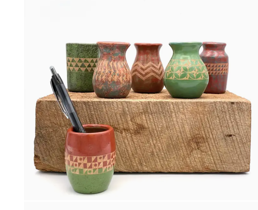 Mini Ceramic Vessels (Mixed Shapes & Colors)