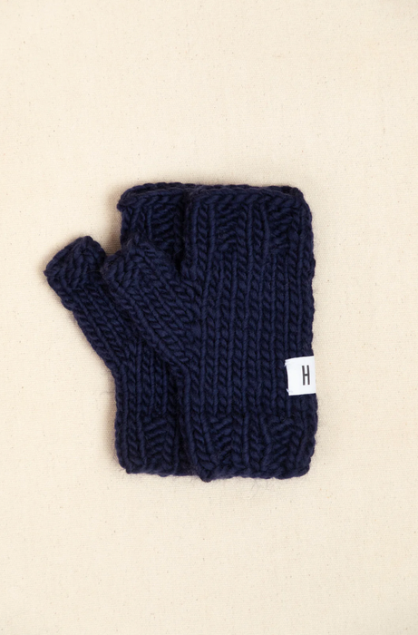 Fingerless Chunky Mittens