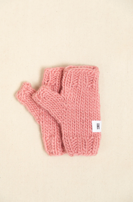 Fingerless Chunky Mittens