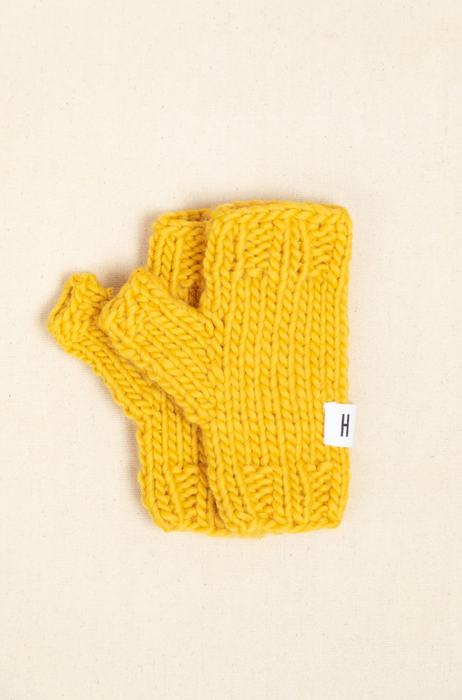 Fingerless Chunky Mittens