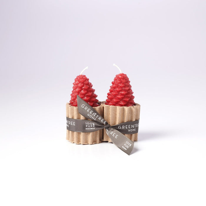 Small Pine Cones - Set of 2