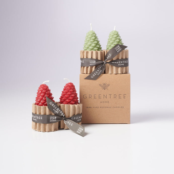 Small Pine Cones - Set of 2