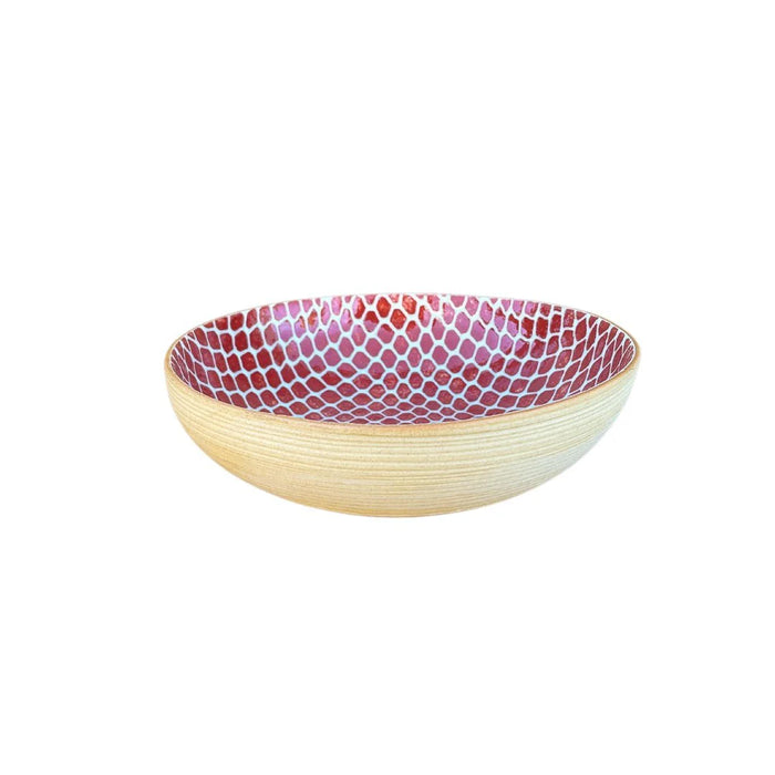 Medium Serving Bowl - Taj Poppy