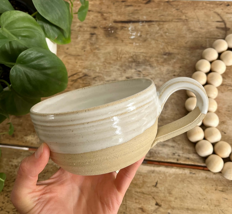 Stoneware Soup Mug