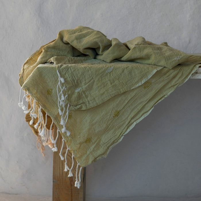 Gauze Cotton Dobby Weave Towel