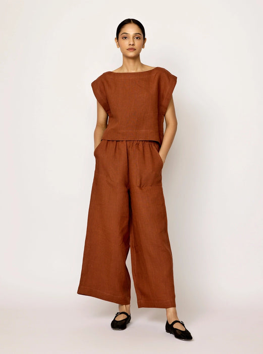 Organic Linen Everyday Pant