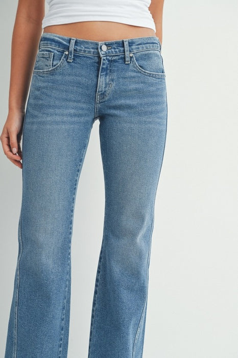 Twist Leg Bootcut Jean