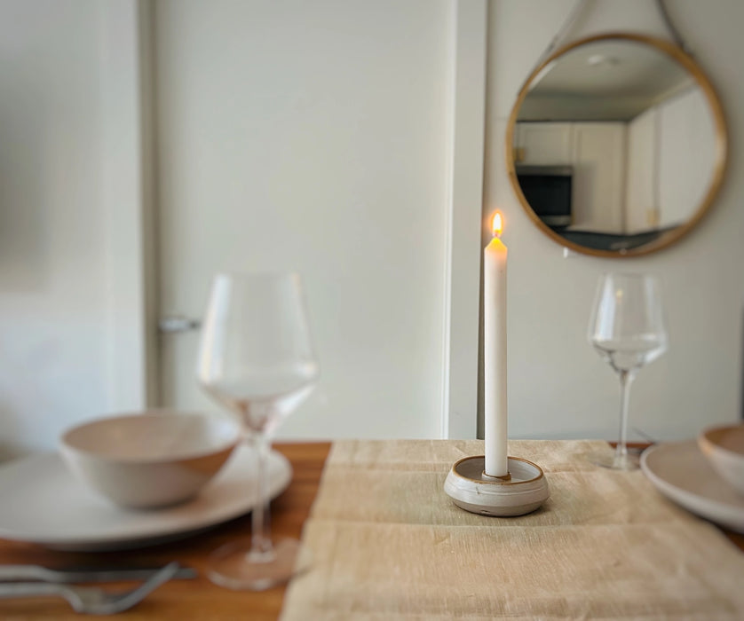 Angled Taper Candle Holder