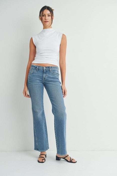 Twist Leg Bootcut Jean