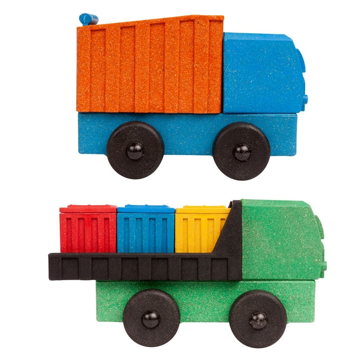 Cargo & Dump Truck 2-Pack