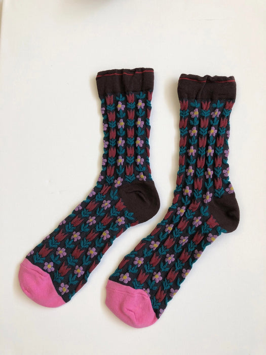 Women's Tulips Garden Socks