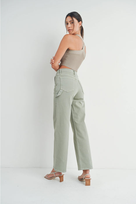 The Cargo Wide Leg Jean