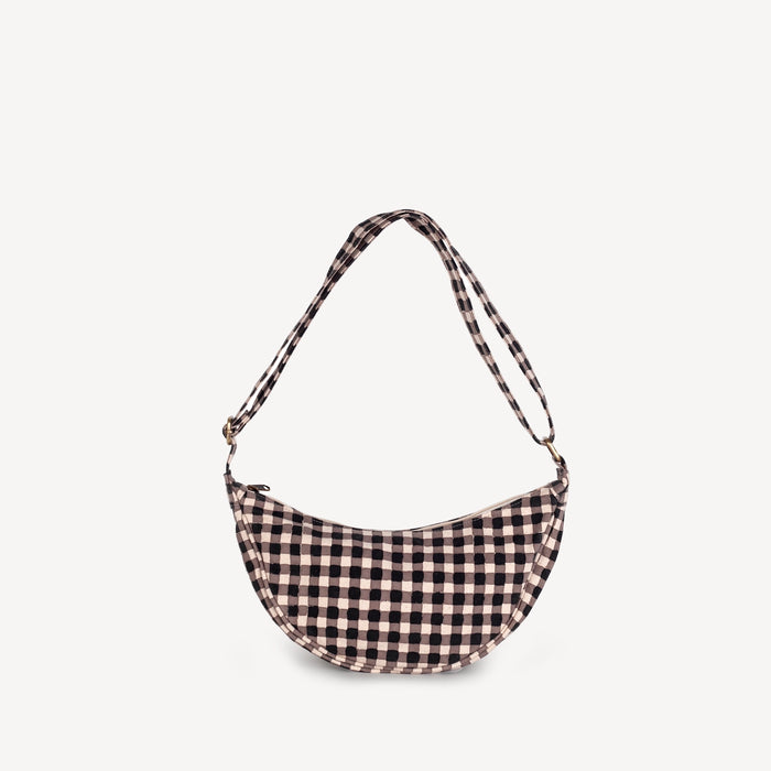 Gingham Moon Sling Bag