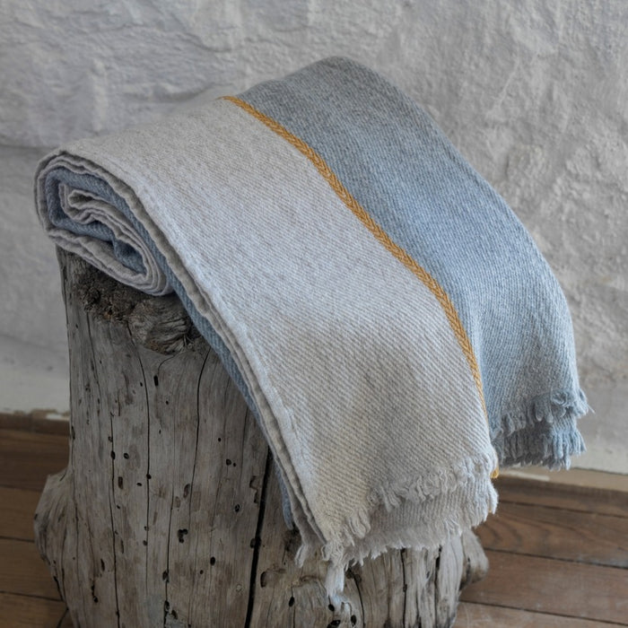 Wool Blend Throw Blanket