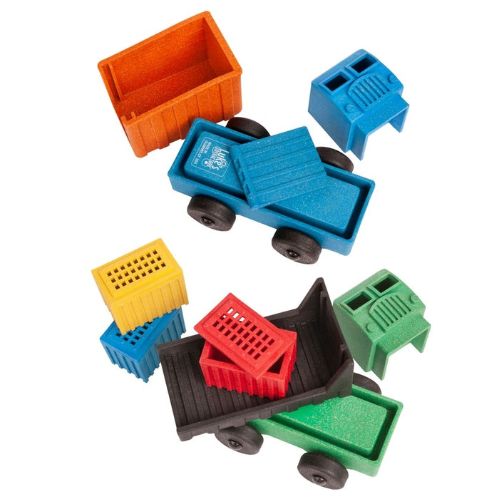 Cargo & Dump Truck 2-Pack