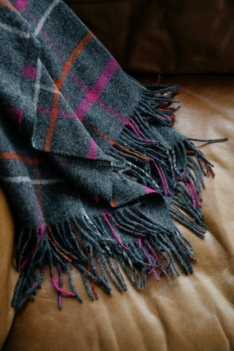 Merino Lambswool Throw Blanket