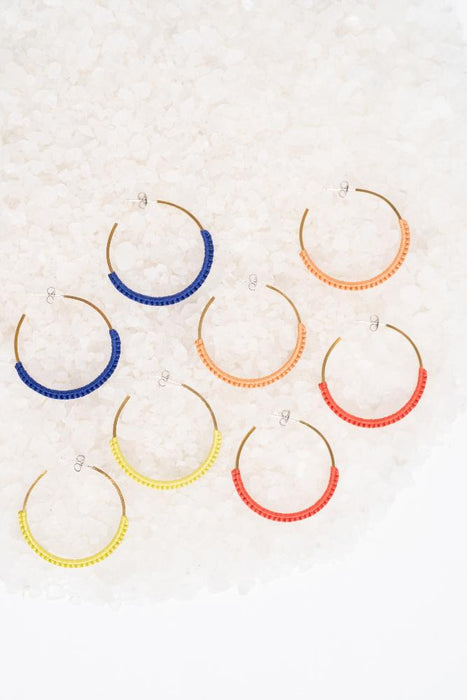 Macramé Hoops