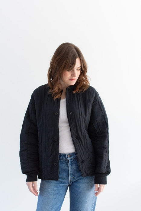 Vintage Overdye Cotton Quilt Jacket