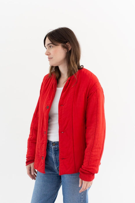 Vintage Overdye Cotton Quilt Jacket