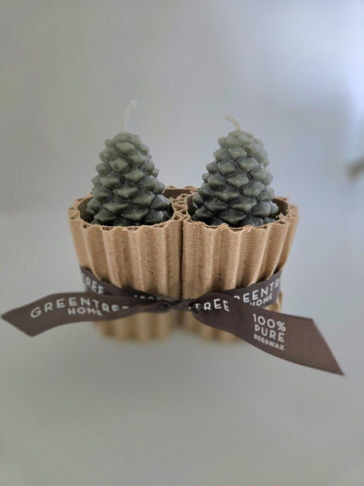 Small Pine Cones - Set of 2