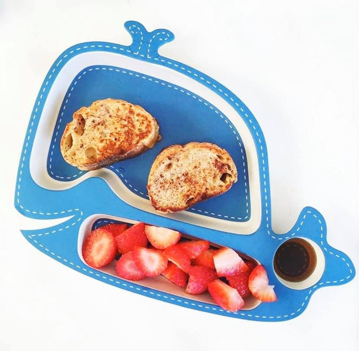 Wally Whale Shaped Dinner Set