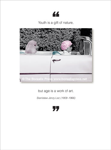 Youth is a Gift - Birthday Card
