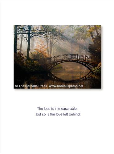 The Loss Is Immeasurable - Sympathy Card