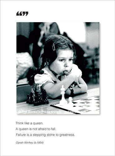 Think Like a Queen - Birthday Card