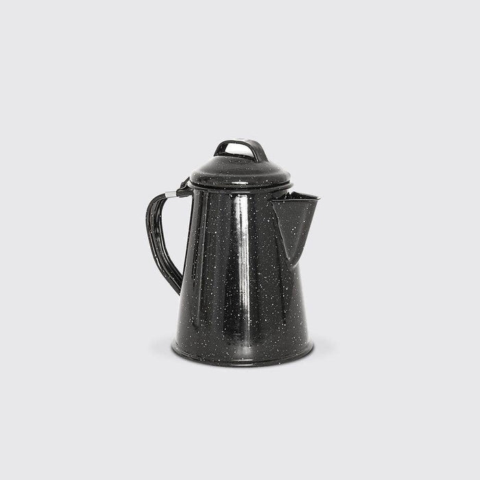 Enamel Coffee Pot - Black