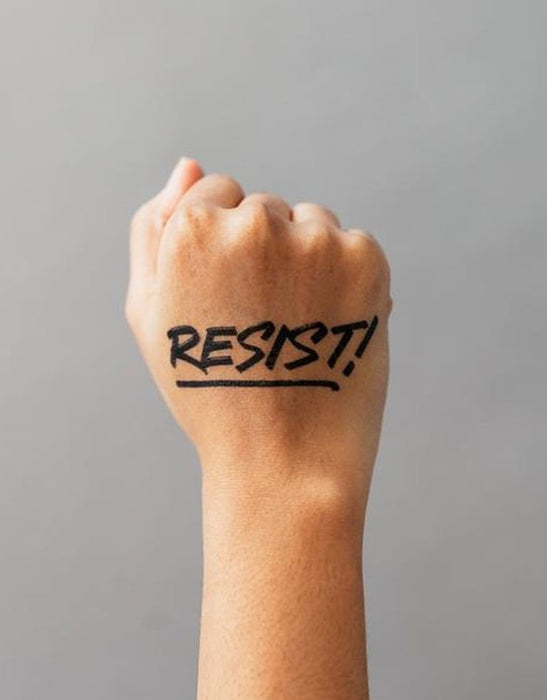 Resist Tattoo
