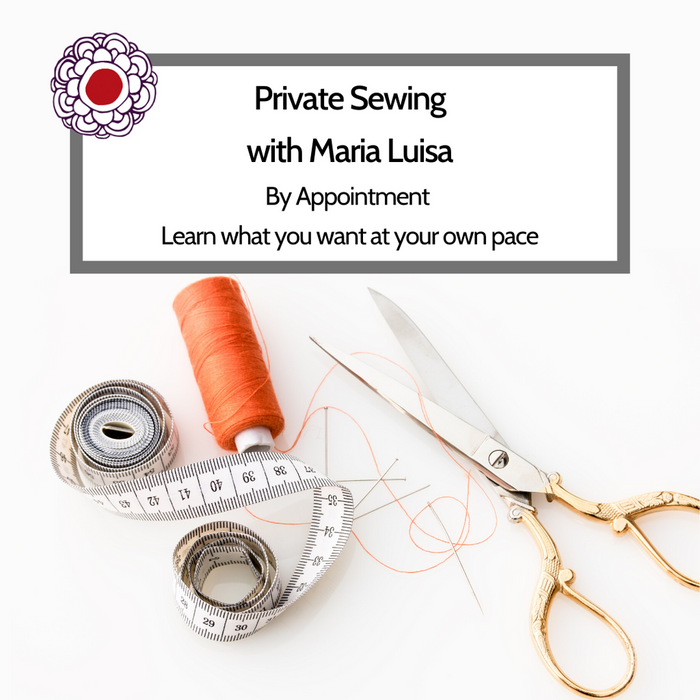 Private Sewing with Maria Luisa, 60 Minutes-