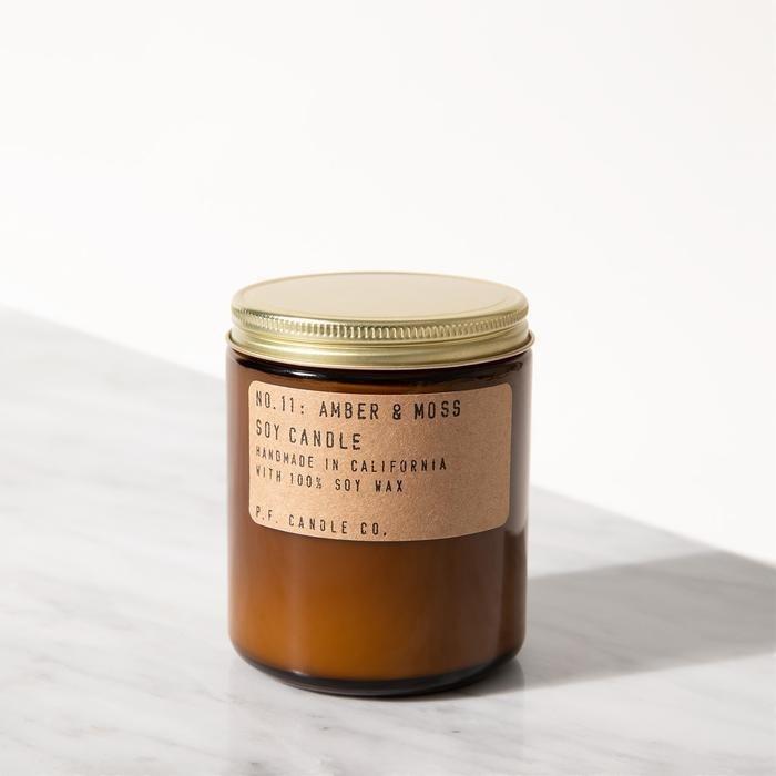 Amber & Moss Soy Candle - 7.2 oz