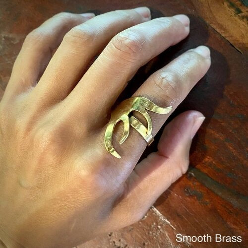 RC1 Roots Ring - Brass