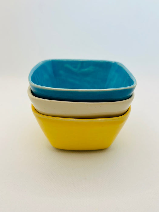 Tiny Ceramic Square Bowl