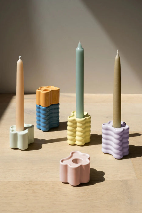 Octaevo Flora Small Candle Holder -FINAL SALE