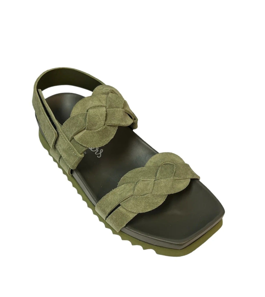 Lilly Adjustable Quarter Strap Sandal-taupe