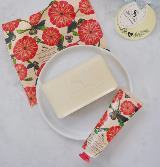 Pumpkin Chiffon Hand Cream & Soap Gift Set