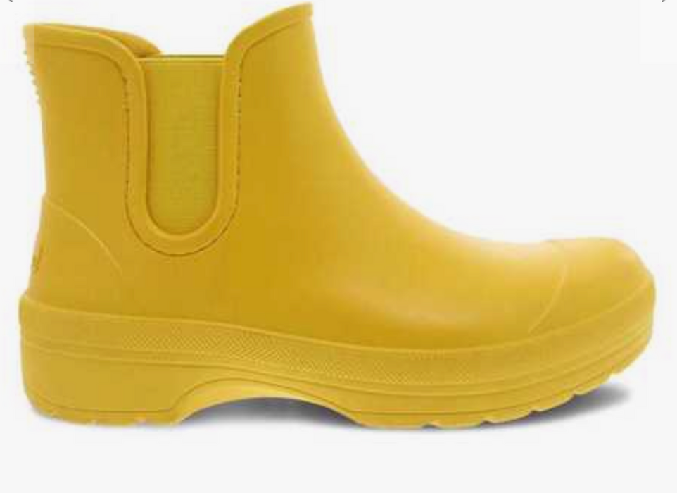 Karmel Yellow Molded Booties