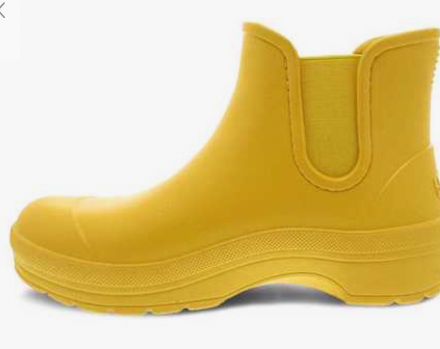 Karmel Yellow Molded Booties