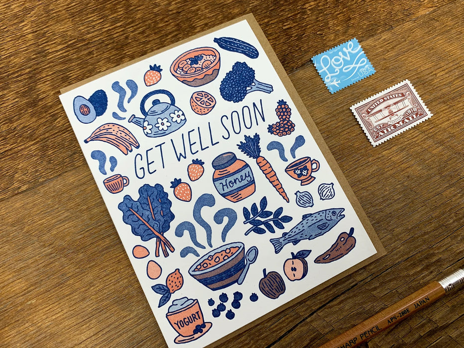 Get Well Food Card