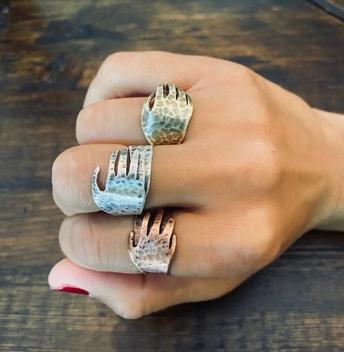 RF3 Hand Ring - Silver