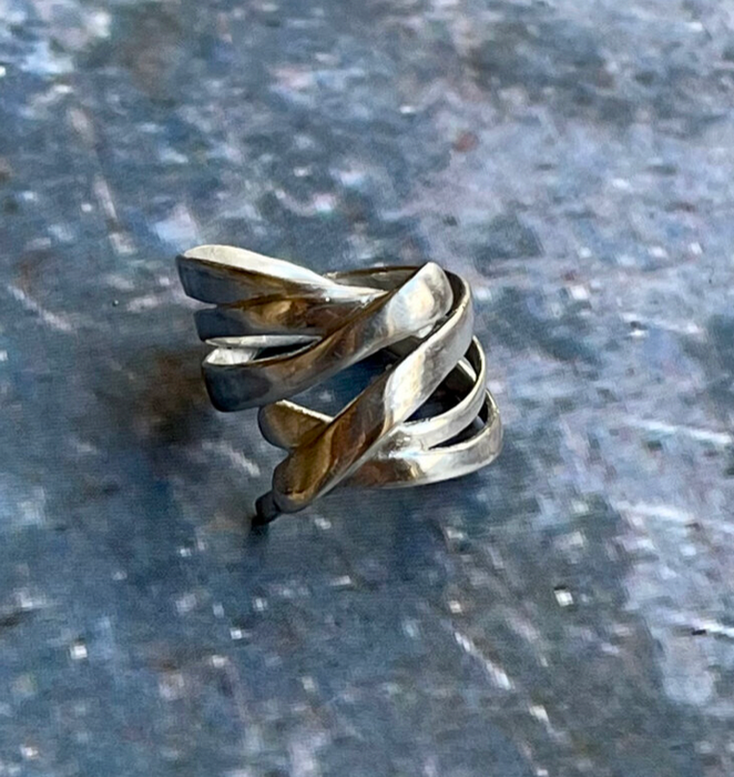 RB3 Entwine Ring - Silver