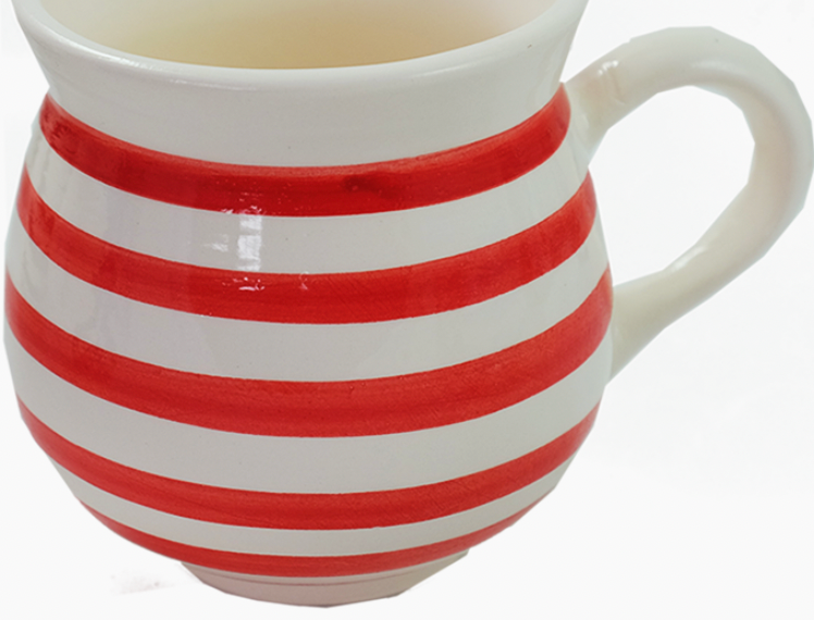 Red Stripe Mug