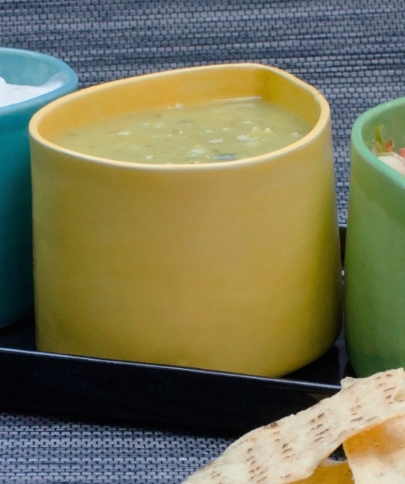 Colorful Ceramic Teardrop Bowl